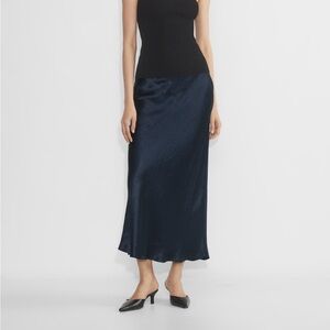 Aritzia Babaton Slip Satin Maxi Skirt